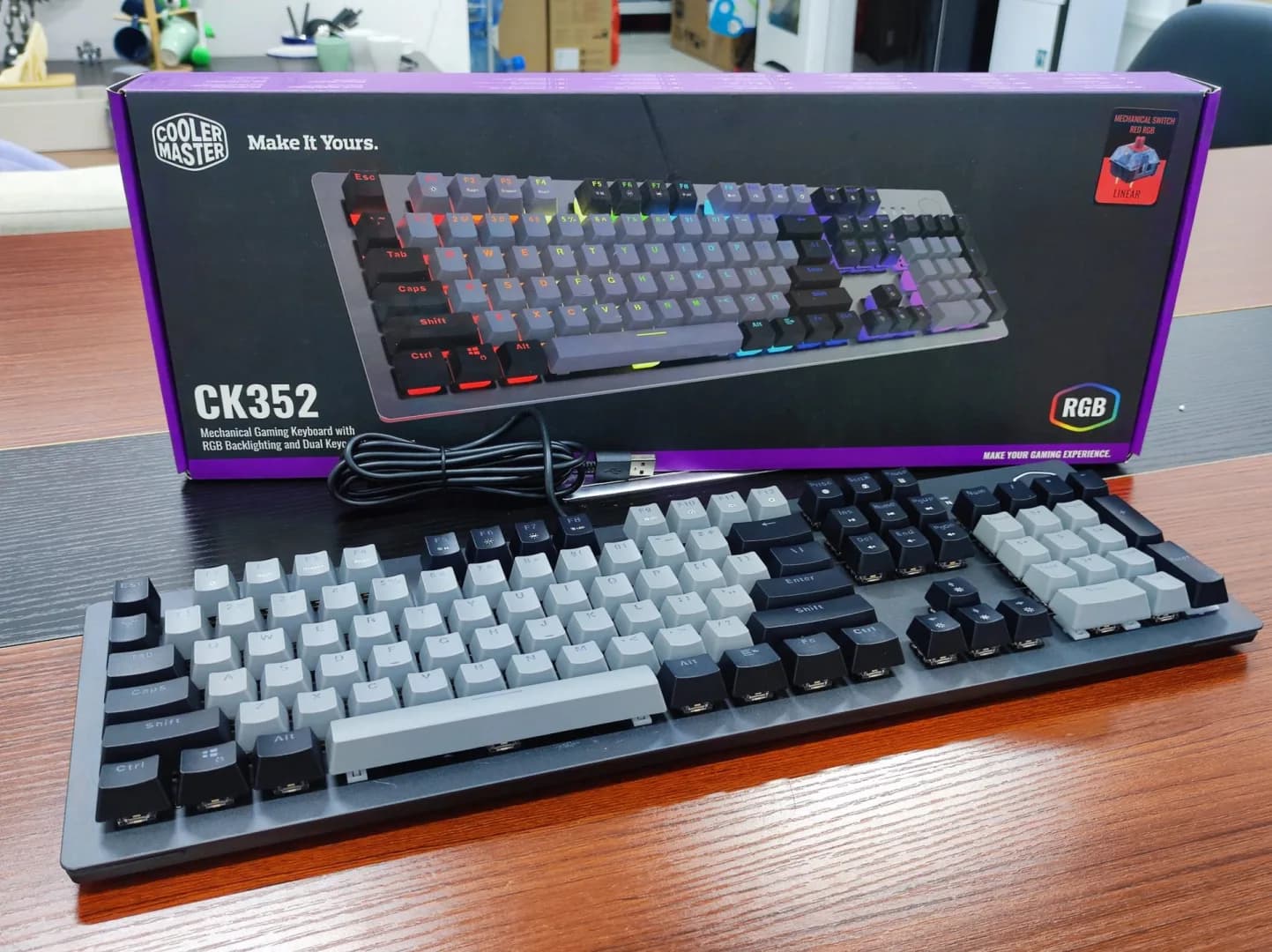 Cooler Master CK352 gaming keyboard – review