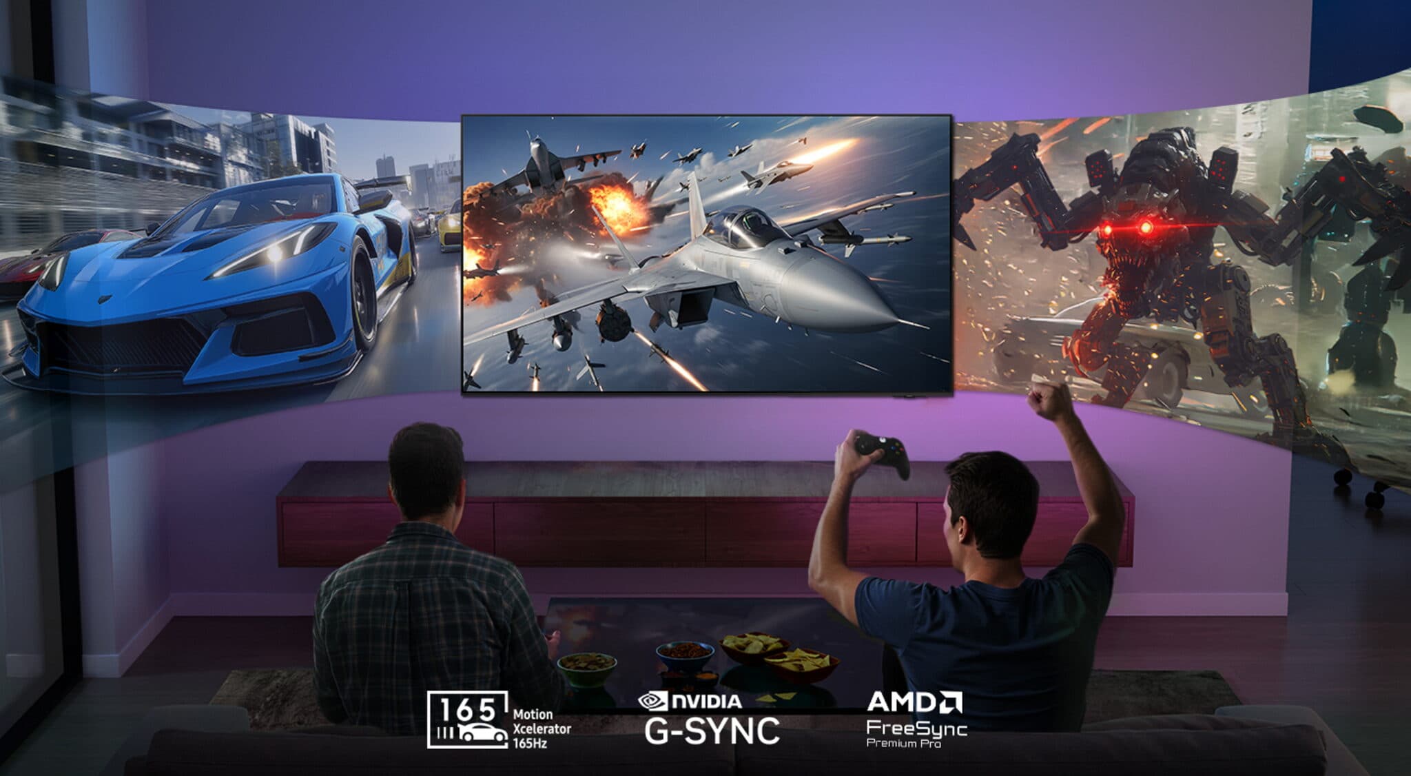 Samsung gaming TVs: A new gaming experience and top performance for players around the world