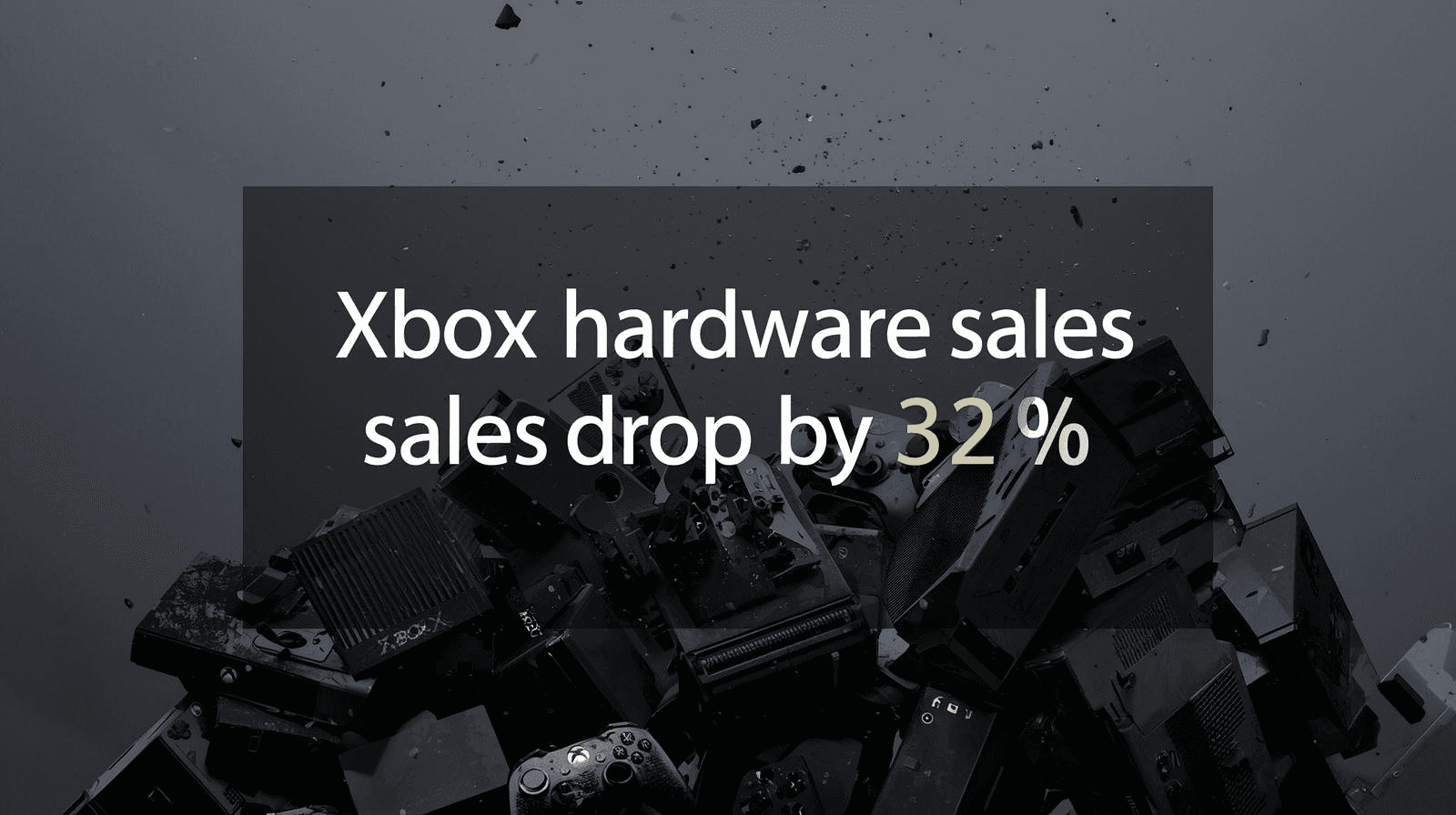 Xbox faces a reality check as hardware sales take a hard fall