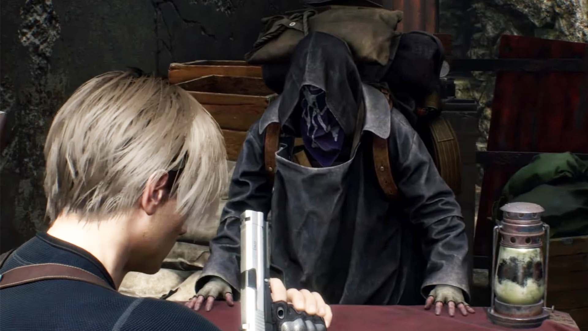 Fans restored Merchant in RE: Requiem using mods