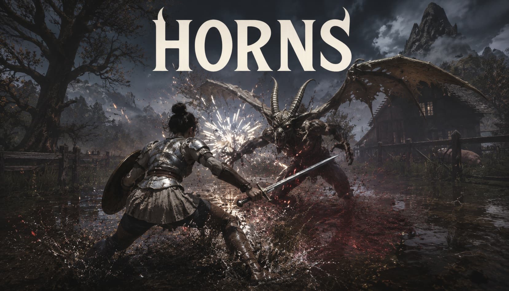 Horns is an ambitious Open-World RPG mostly made by one person