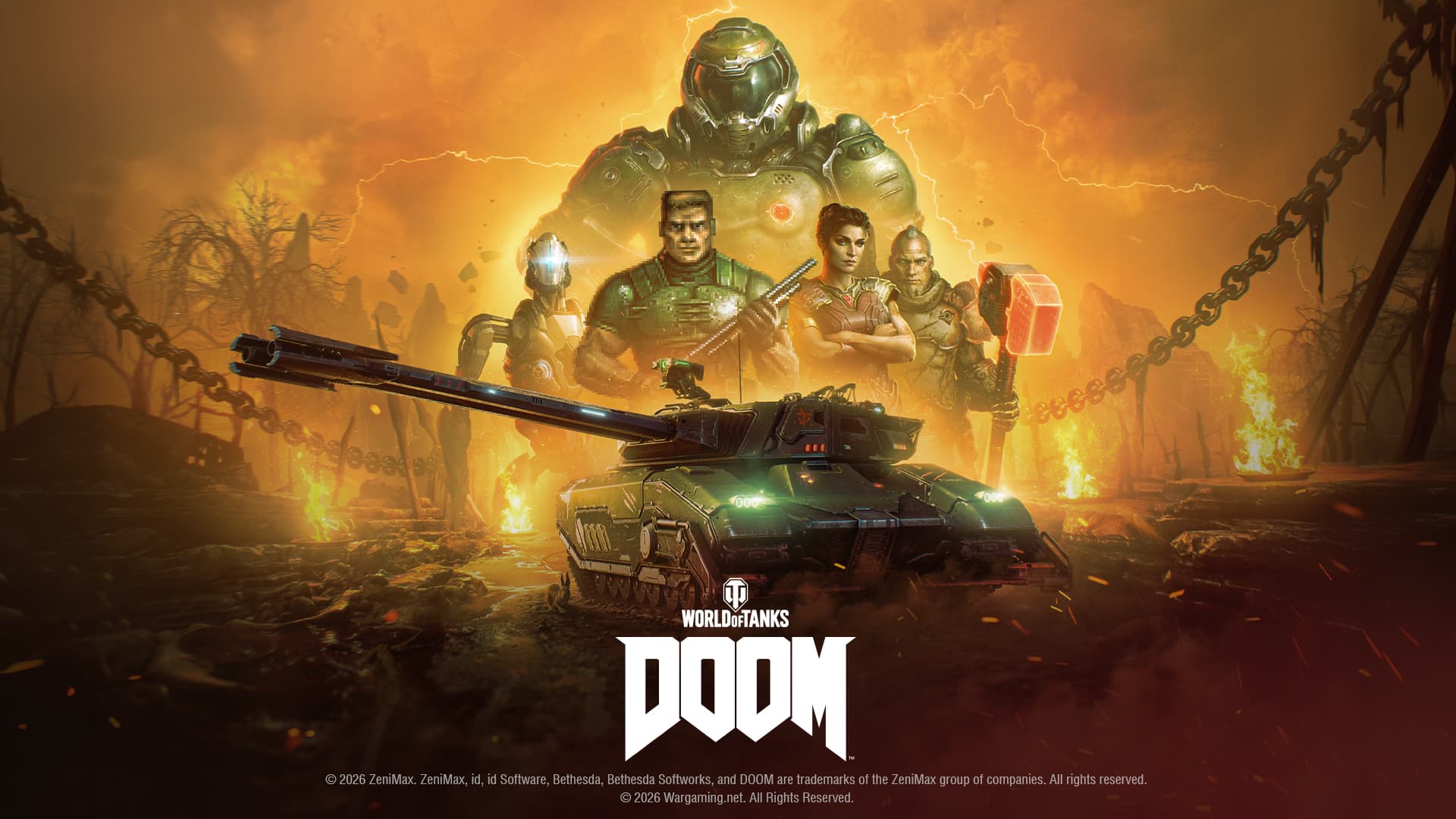 World of Tanks unleashes Doom with new Battle Pass special