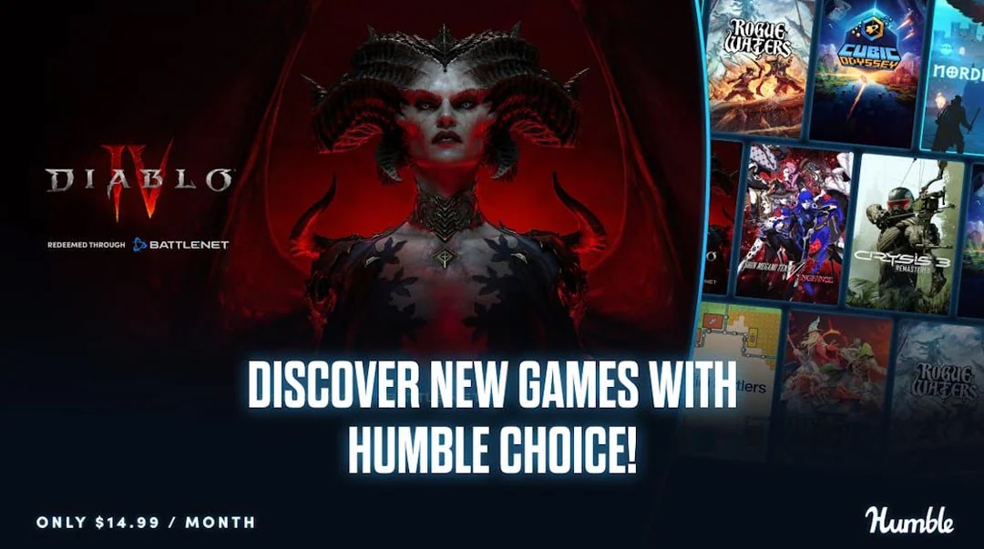 Humble Choice adds Diablo 4 and other games for just $15