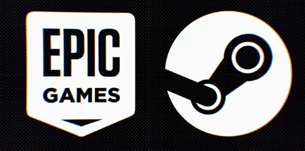 Epic Games and Steam logo