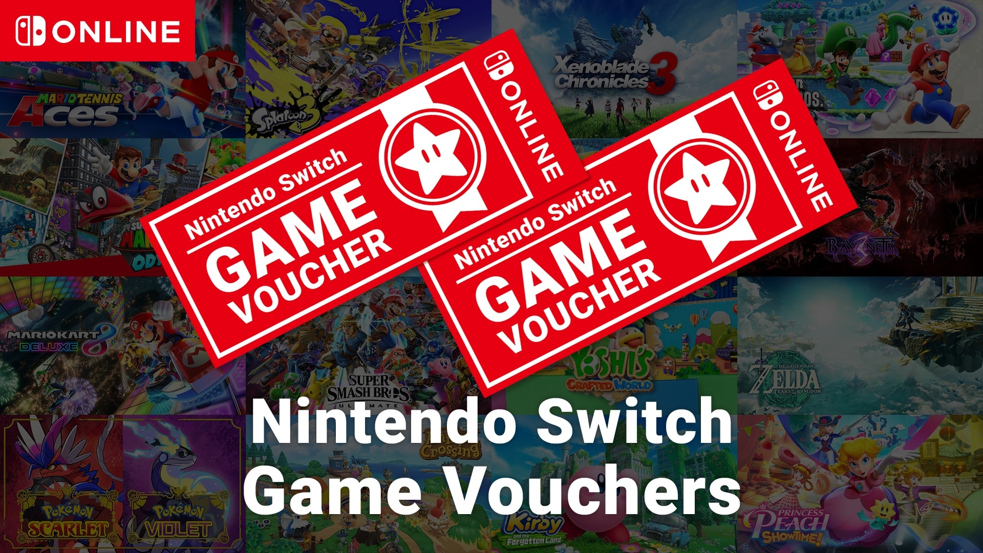 Nintendo switch game voucher